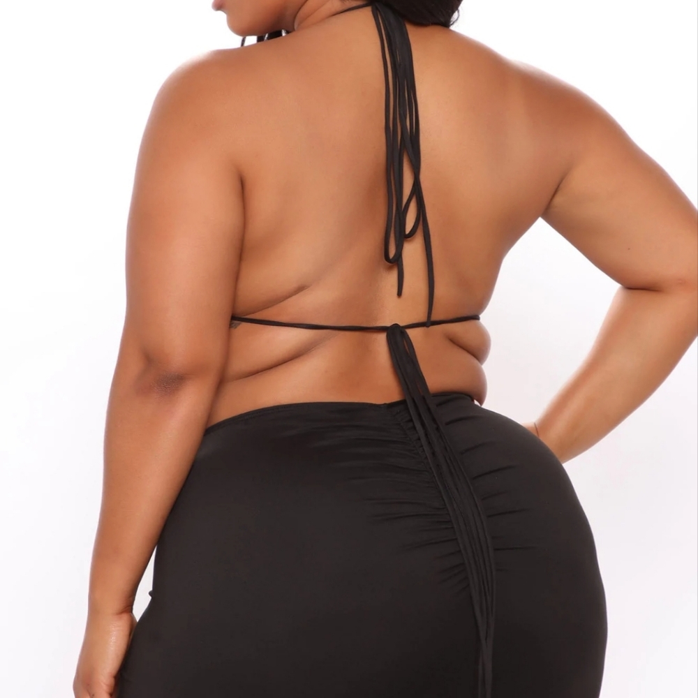 Fashion Nova Strappy Maxi Dress - Picture 7 of 8